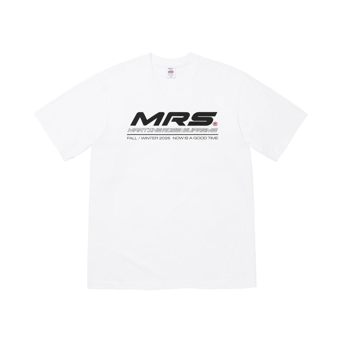 Supreme x Martine Rose Now Tee White