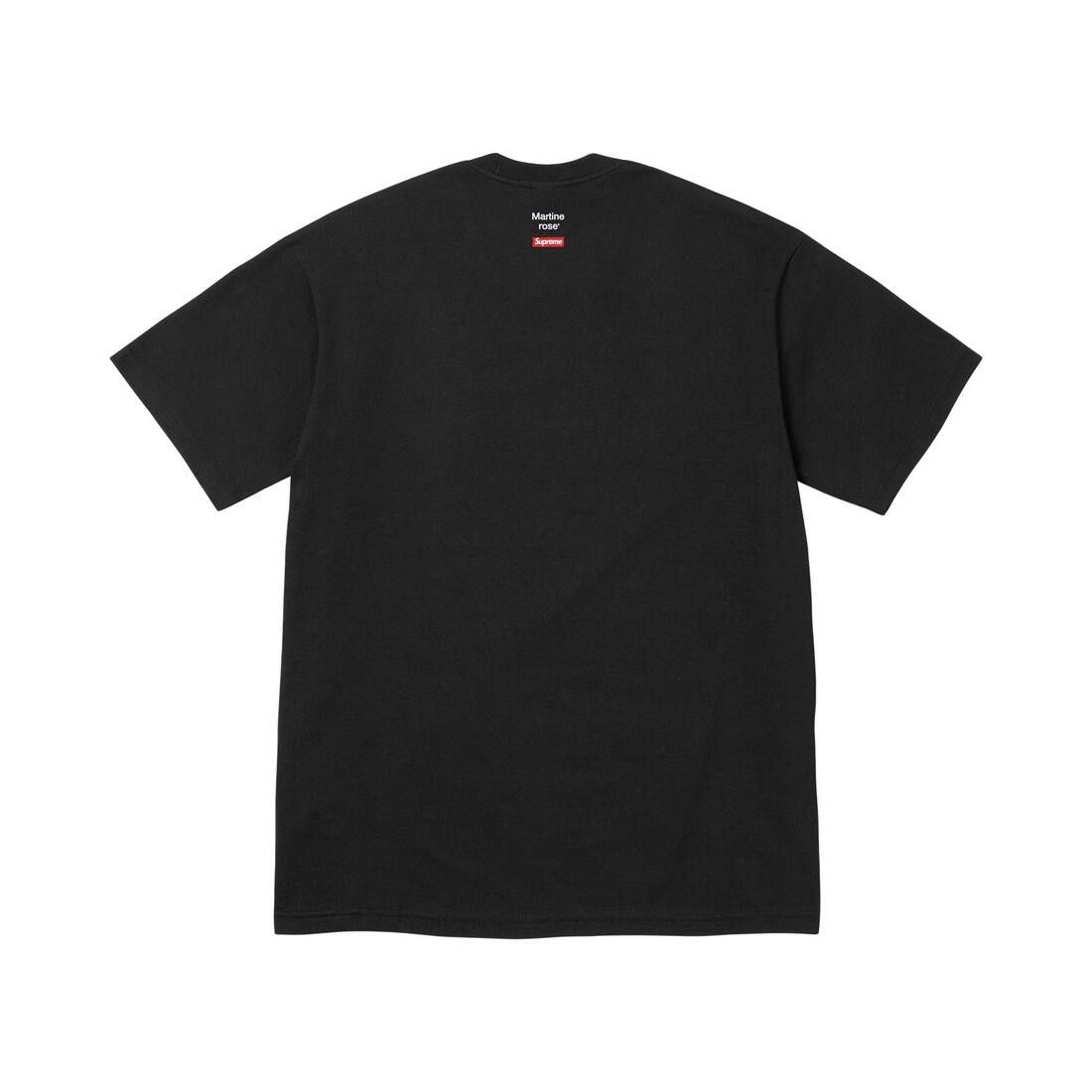 Supreme x Martine Rose Champion Tee Black