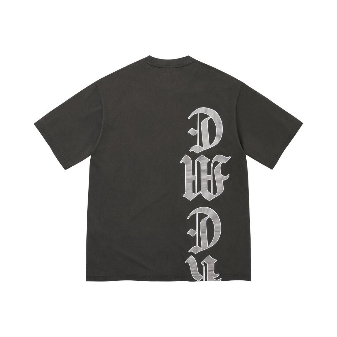 Supreme Cracked Vertical Short-Sleeve Top Black