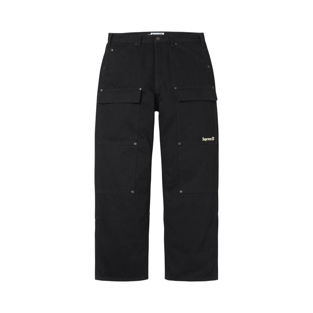 Supreme x Timberland Double Knee Denim Utility Pant Rigid Black
