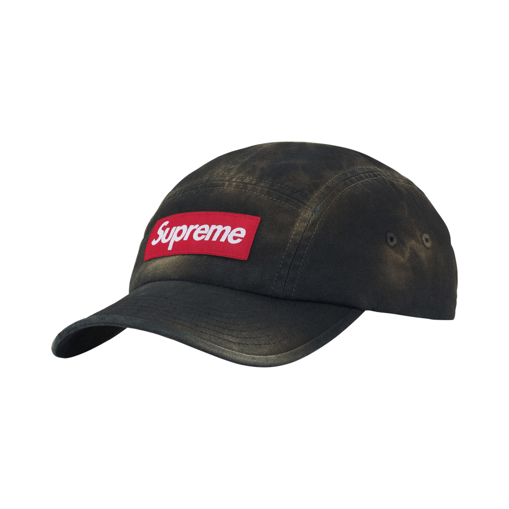 Supreme Overdyed Camp Cap Black