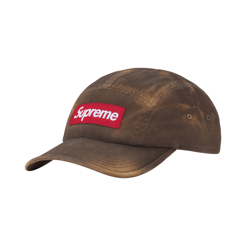 Supreme Overdyed Camp Cap Brown
