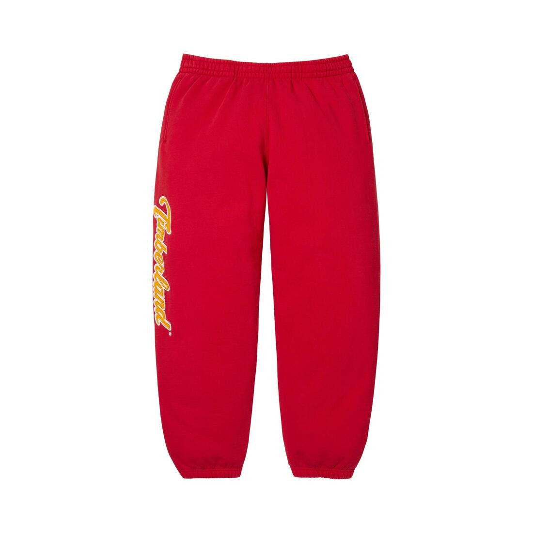 Supreme x Timberland Sweatpant Red