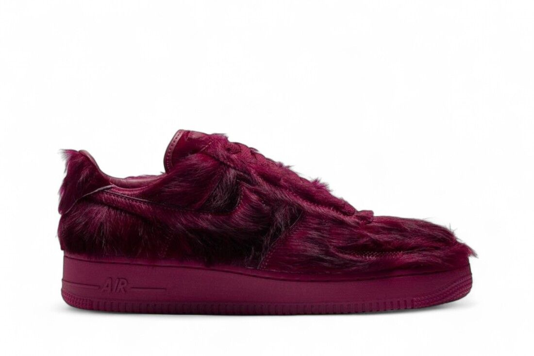 Nike Air Force 1 Team Red Pony Hair