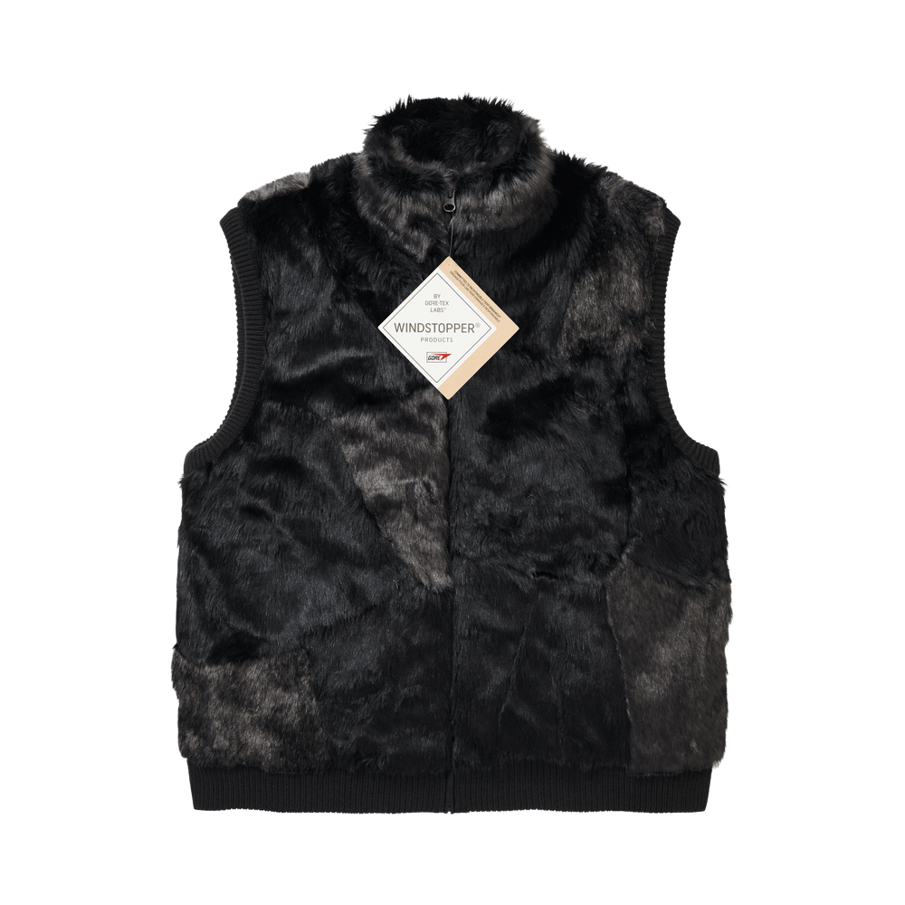 Supreme Faux Fur Windstopper Vest Black