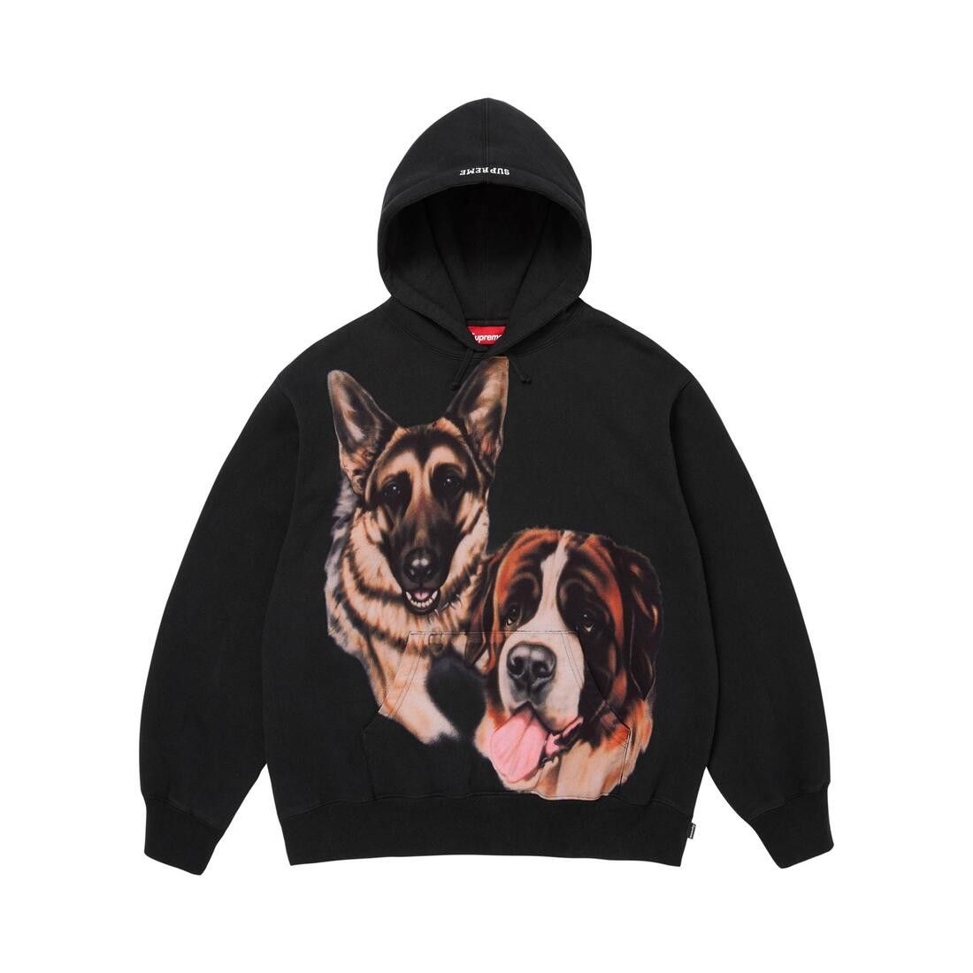 Supreme Dogs Hooded Sweatshirt Black