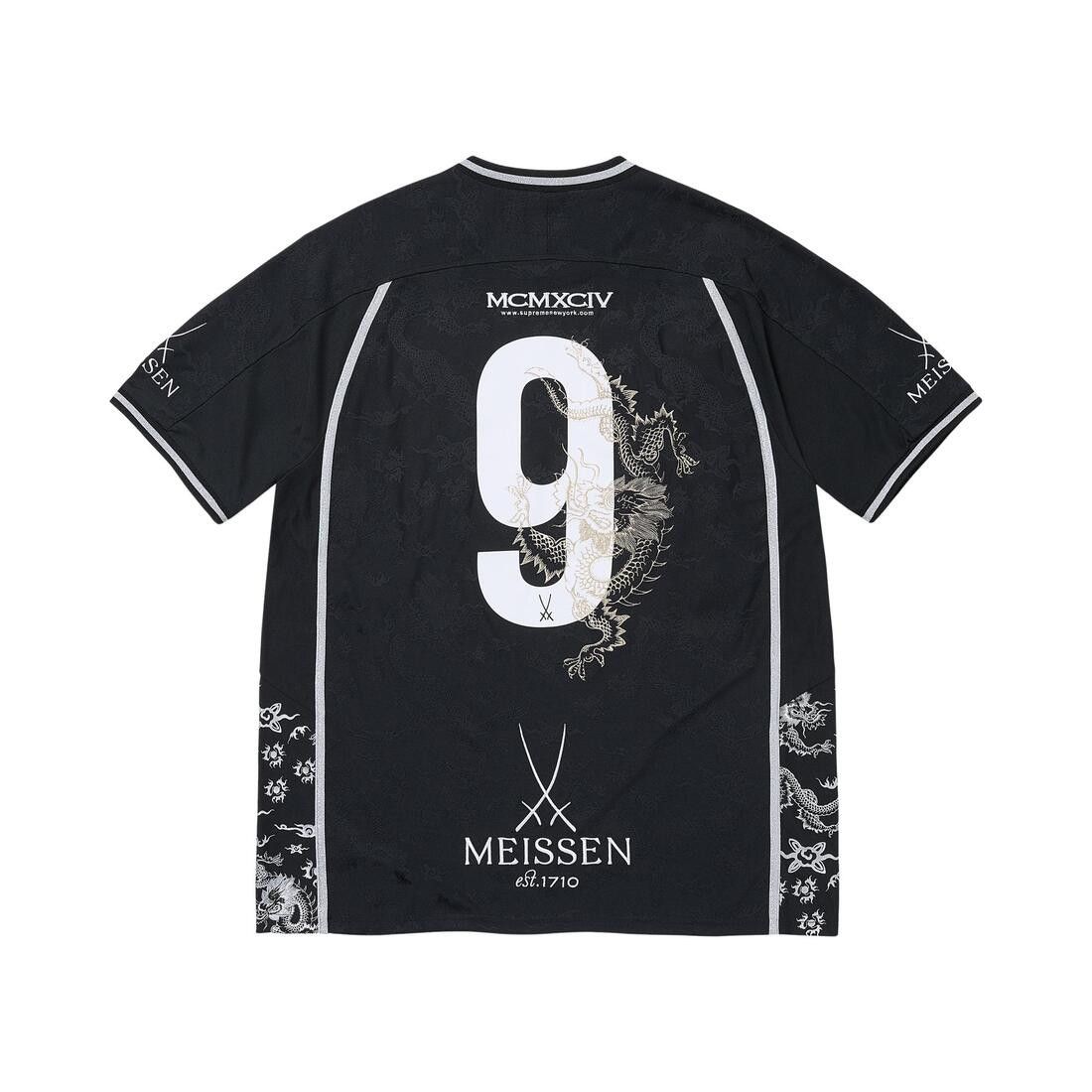 Supreme x Meissen Jacquard Jersey Black
