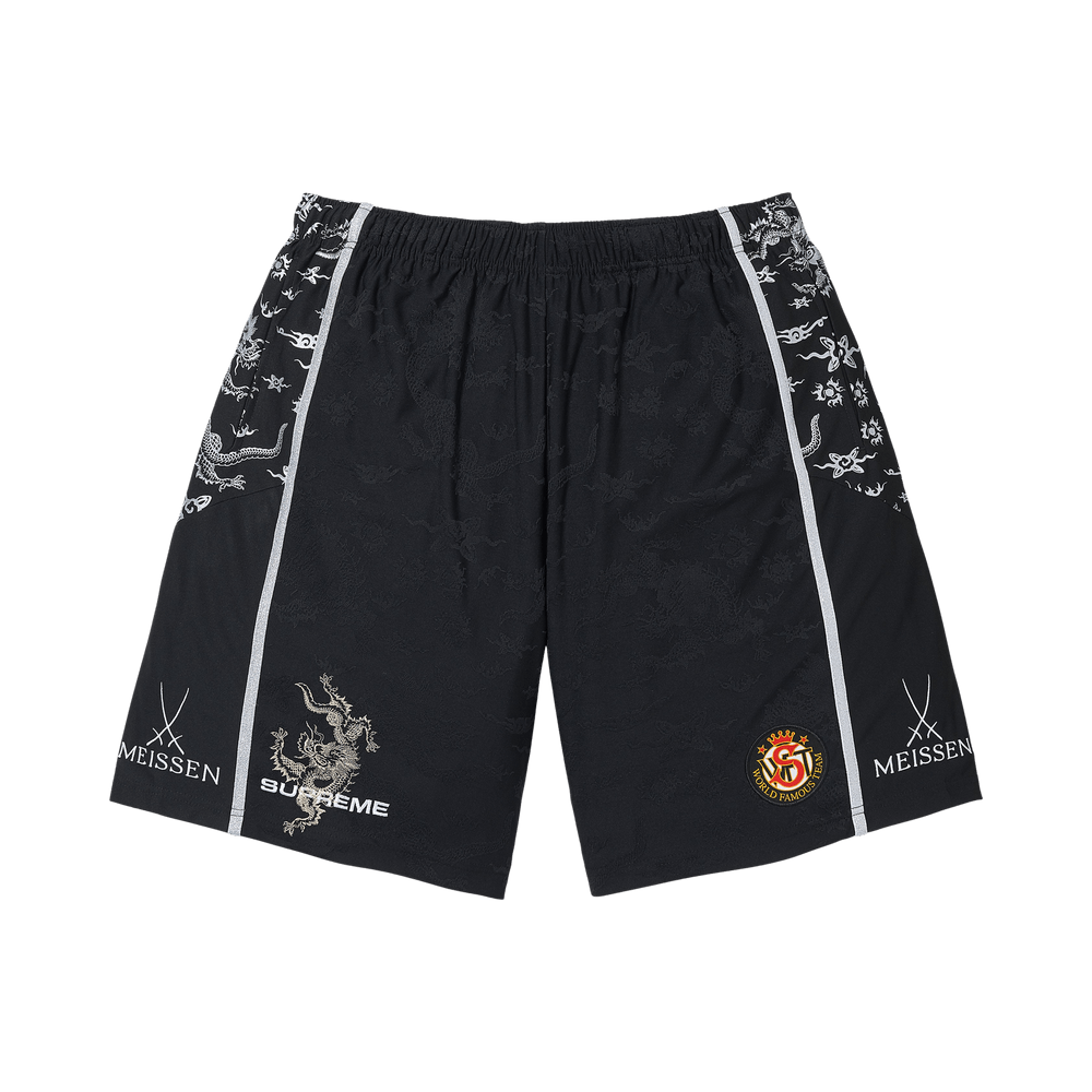 Supreme x Meissen Jacquard Short Black