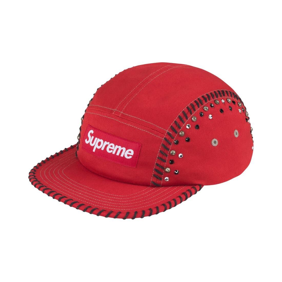Supreme Whipstitch Camp Cap Red
