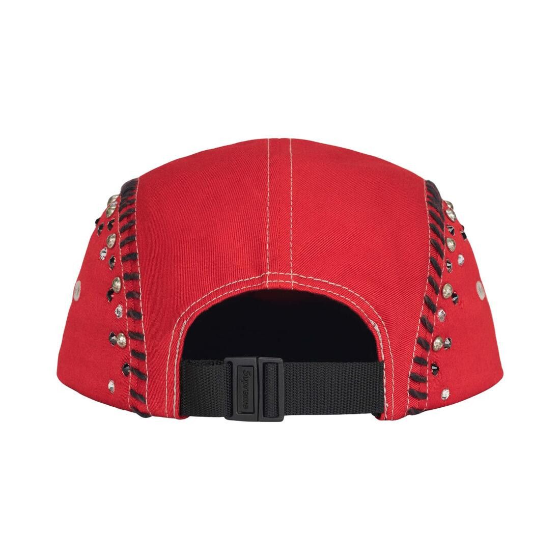 Supreme Whipstitch Camp Cap Red