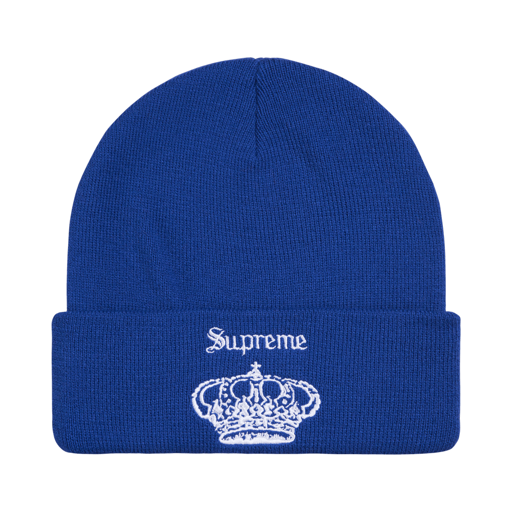 Supreme Crown Beanie Royal