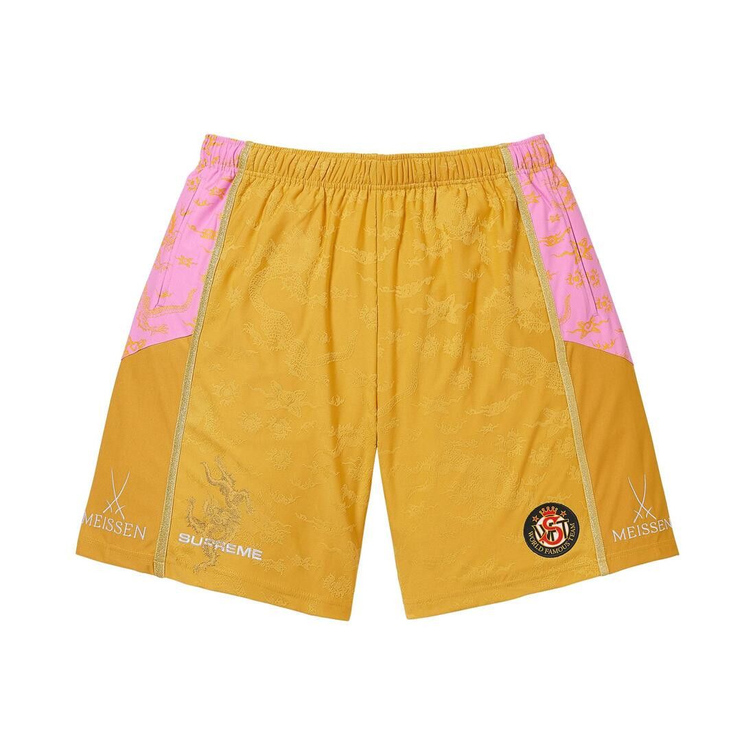 Supreme x Meissen Jacquard Short Light Gold