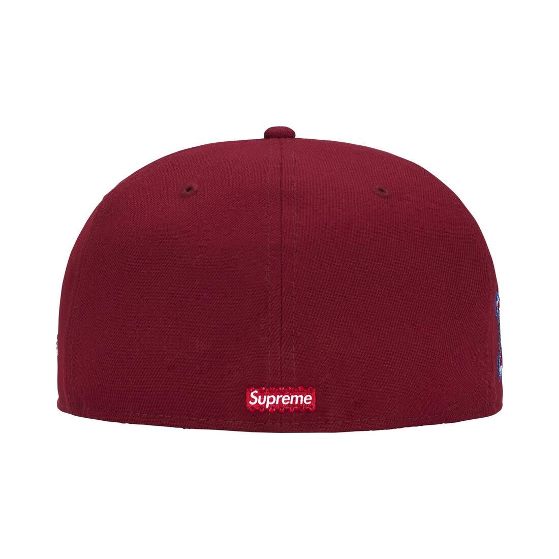 Supreme Swarovski S Logo New Era Cardinal