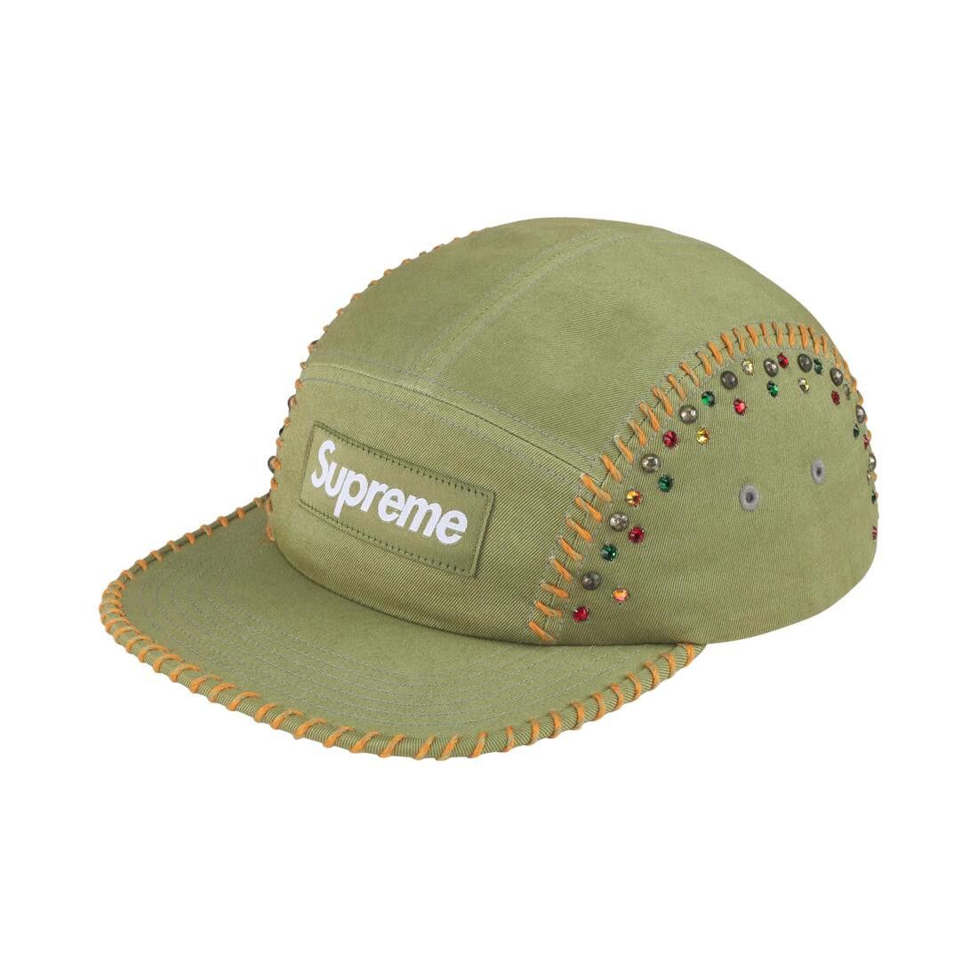 Supreme Whipstitch Camp Cap Light Olive