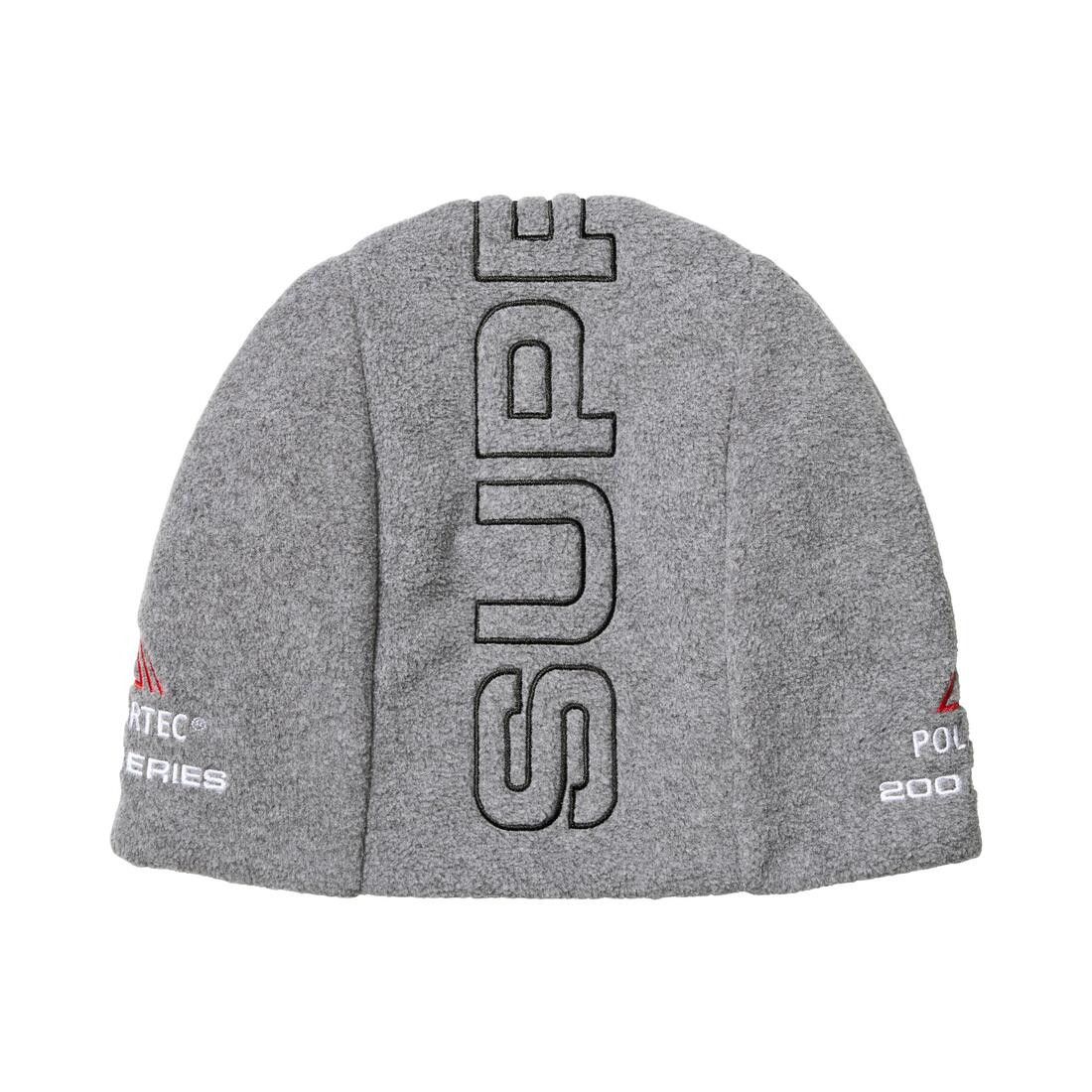 Supreme Polartec Beanie Grey