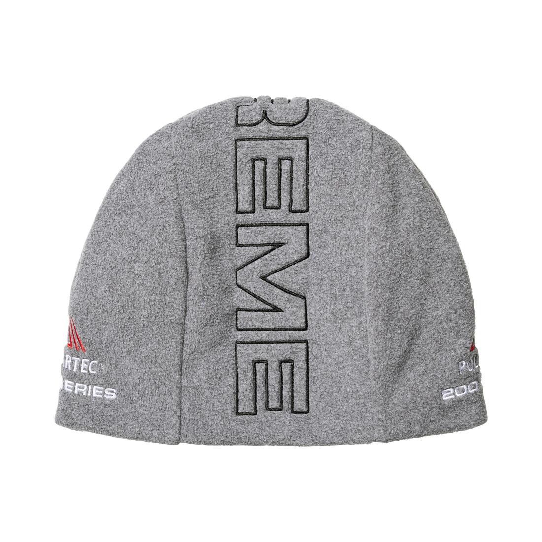 Supreme Polartec Beanie Grey