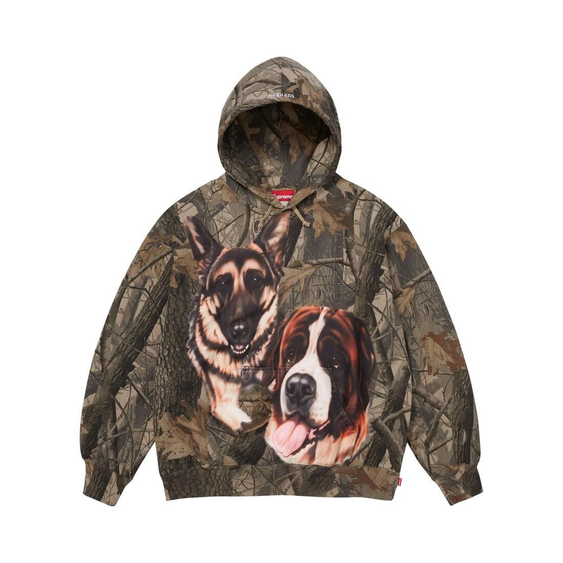 Supreme Dogs Hooded Sweatshirt Realtree Hardwoods Camo