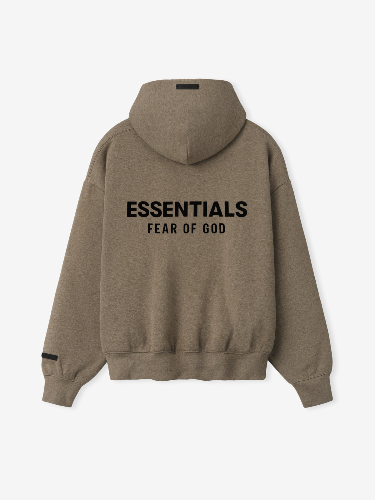Fear of God Essentials SS26 Classic Zip-Up Hoodie Homestead Heather - Im Your Wardrobe