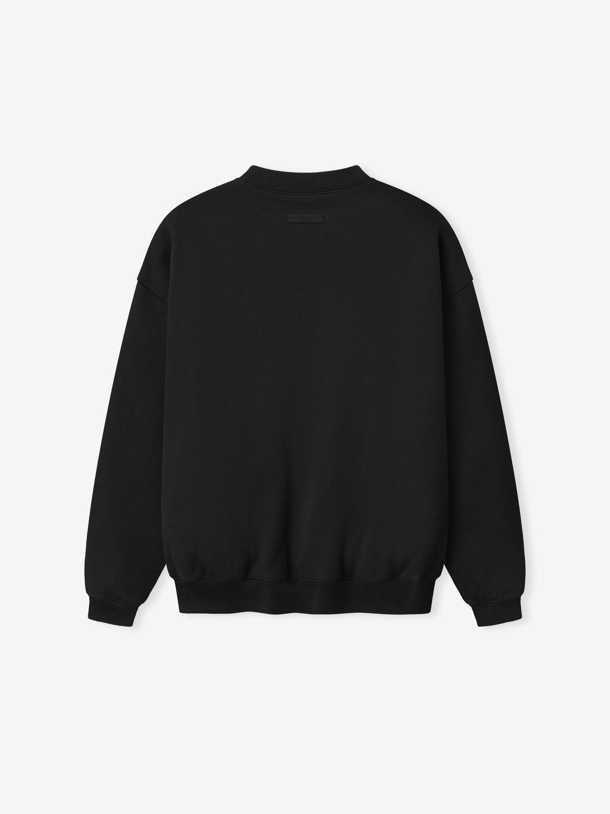 Fear of God Essentials Varsity 90s Crewneck Sweatshirt Vintage Black - Im Your Wardrobe