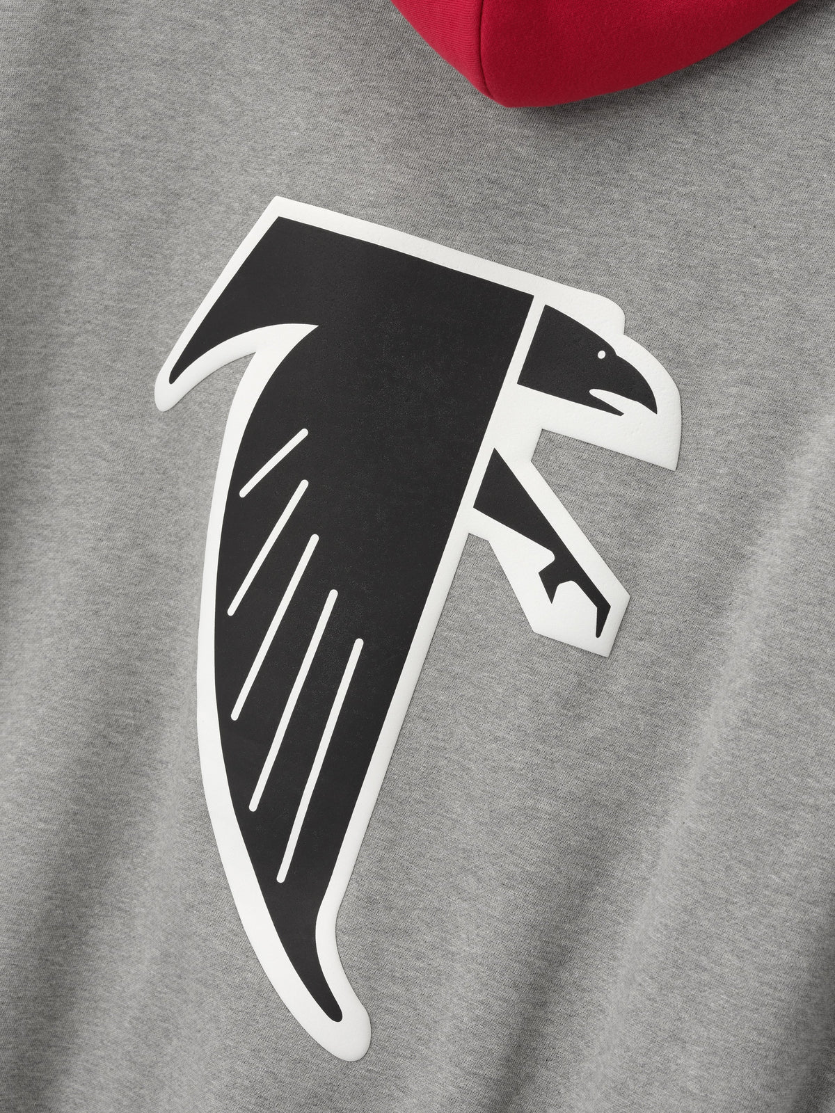 Fear of God Essentials Falcons Hoodie Dark Heather/Red - Im Your Wardrobe