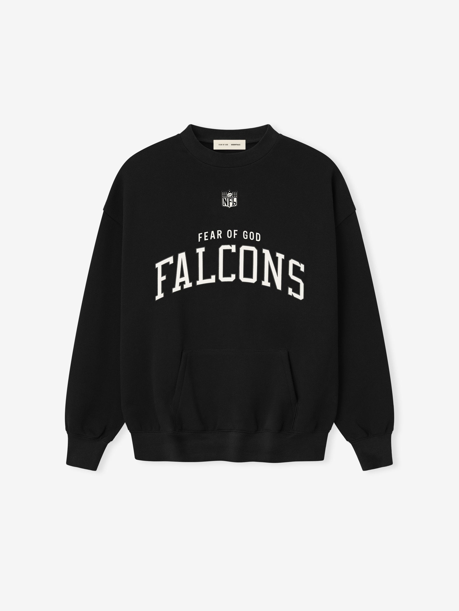 Fear of God Essentials Falcons Crewneck Black