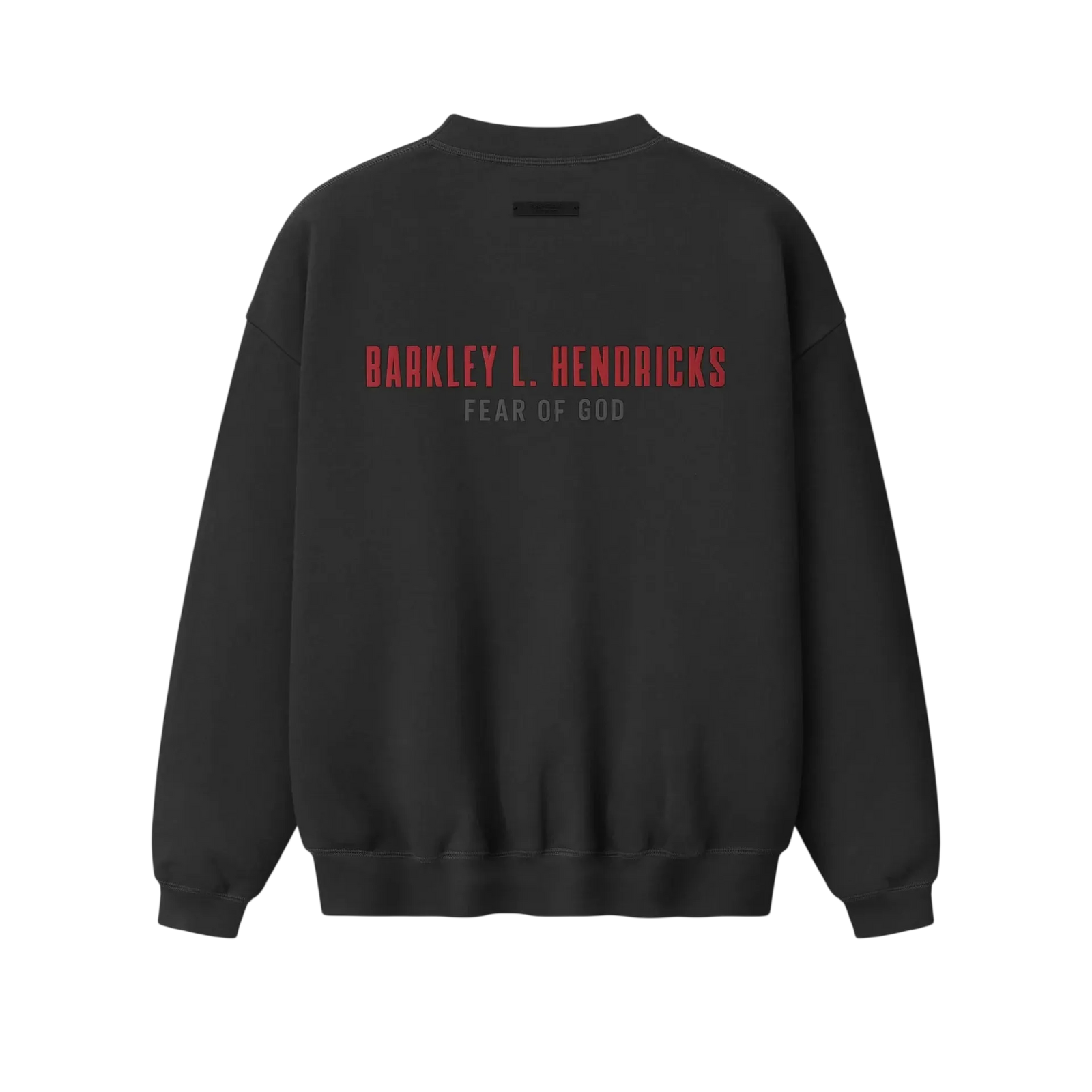 Fear Of God Essentials NBA X Barkley Hendricks 90s Crewneck Faded Black