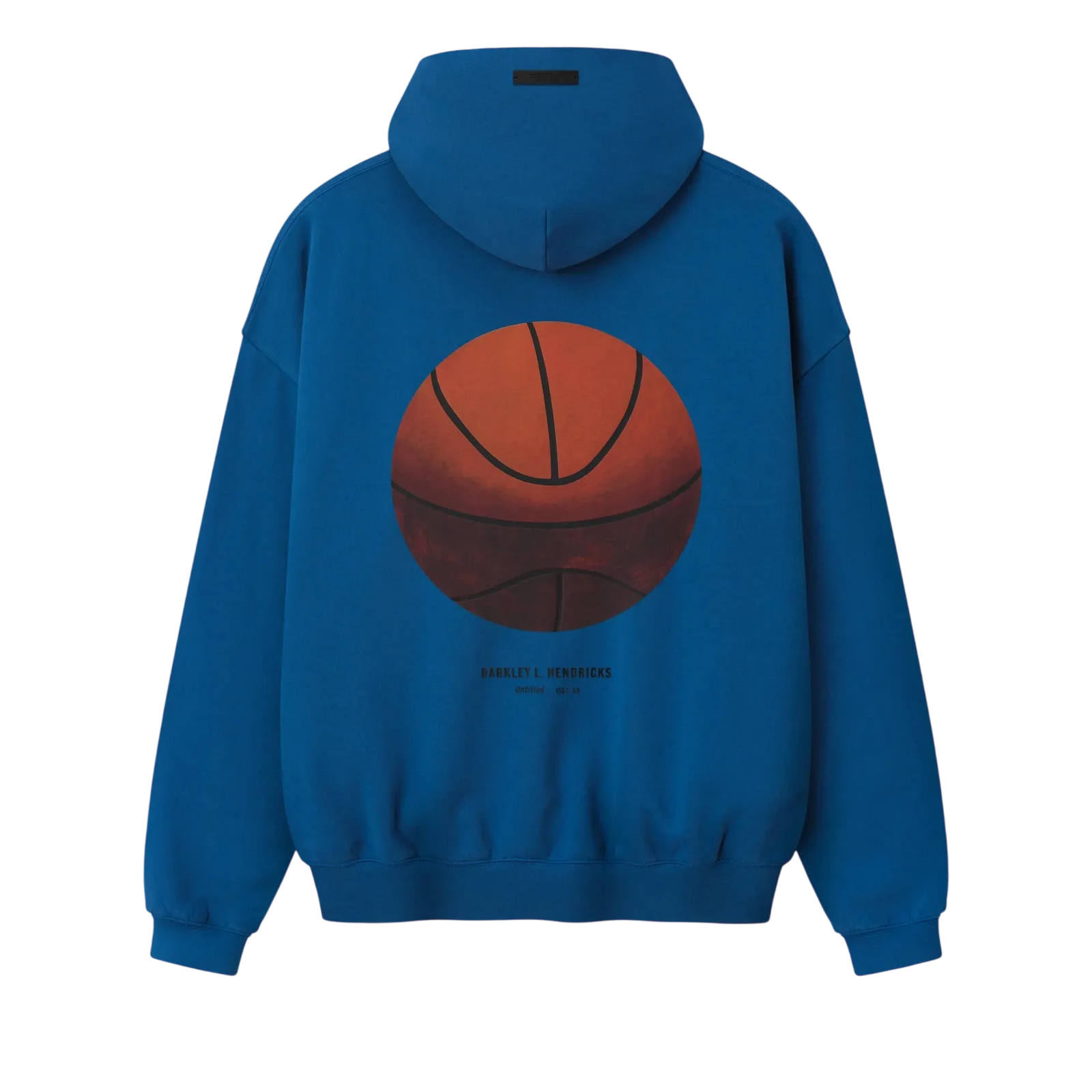 Fear Of God Essentials Knicks X Barkley Hendricks 90s Hoodie Faded Blue