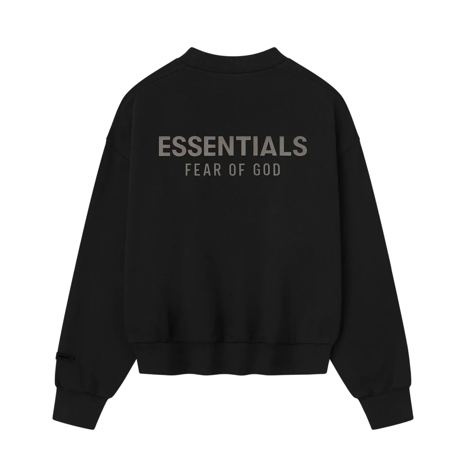 Fear of God Essentials Classic Fleece Crewneck Jet Black