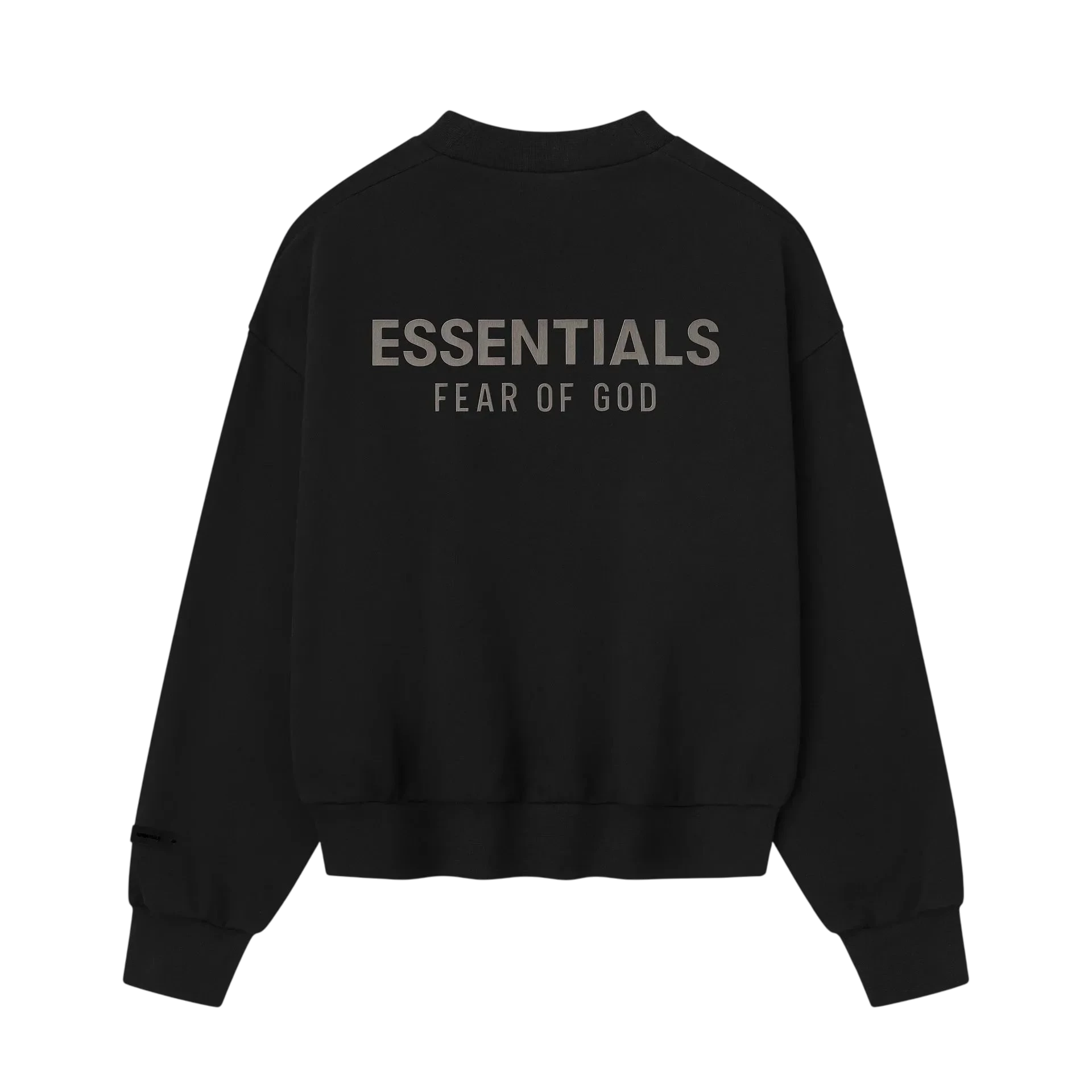 Fear of God Essentials Classic Fleece Crewneck Jet Black