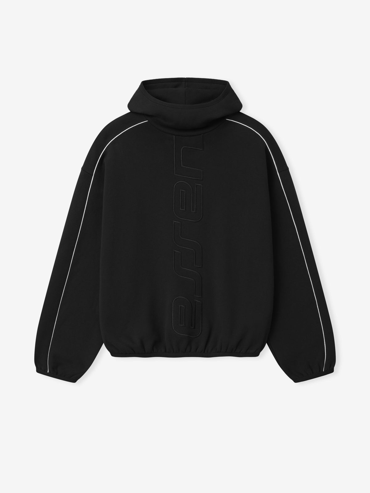 Fear of God Essentials Active Trace Modern Fleece Hoodie Vintage Black - Im Your Wardrobe