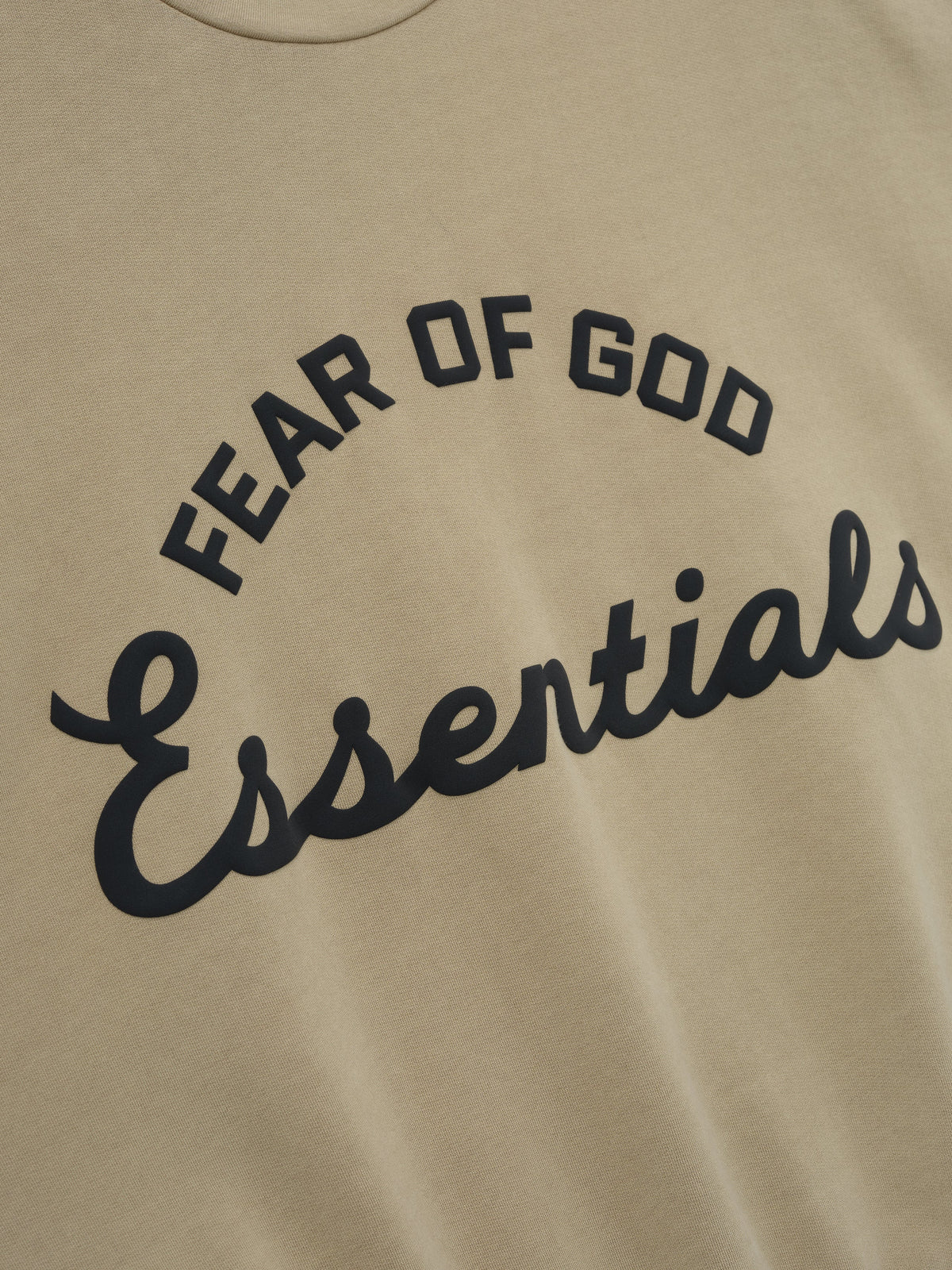 Fear of God Essentials Training 90s Crewneck Sweatshirt Faded Dune - Im Your Wardrobe