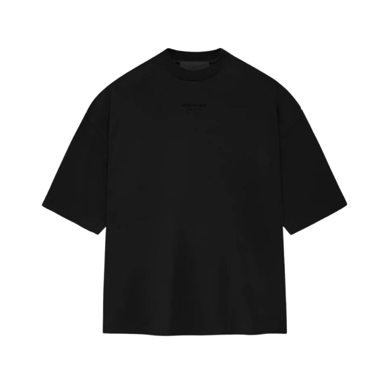 Fear of God Essentials T-Shirt - Core Jet Black (2023)