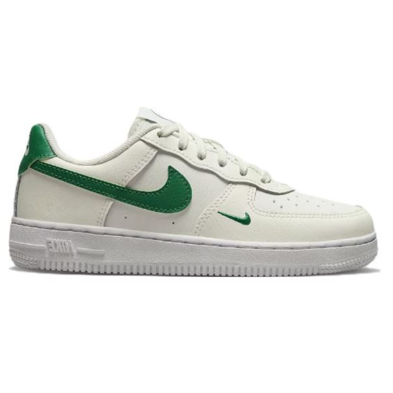 Nike Air Force 1 Low - White / Green (PS)