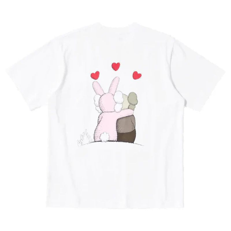 KAWS x Uniqlo Warhol T-Shirt (White/Pink)