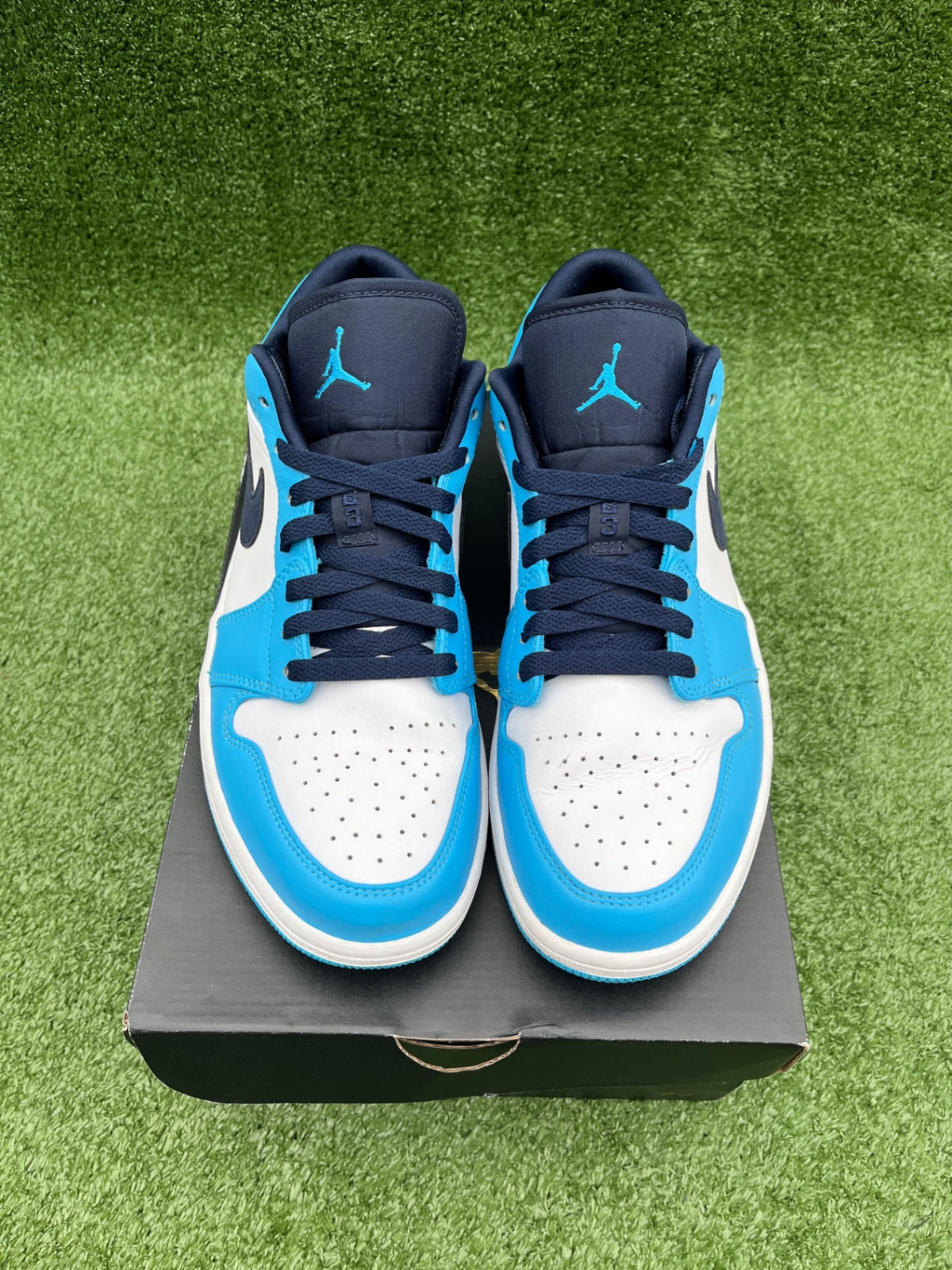 [USED B] Jordan 1 Low UNC (2021) - 9.5 US (11 Women’s)