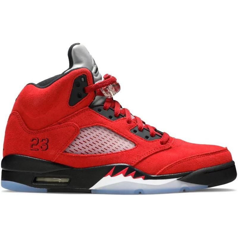 [USED A+] Jordan 5 Retro &#39;Raging Bull&#39; (2021) - 13 US (14.5 Women’s)