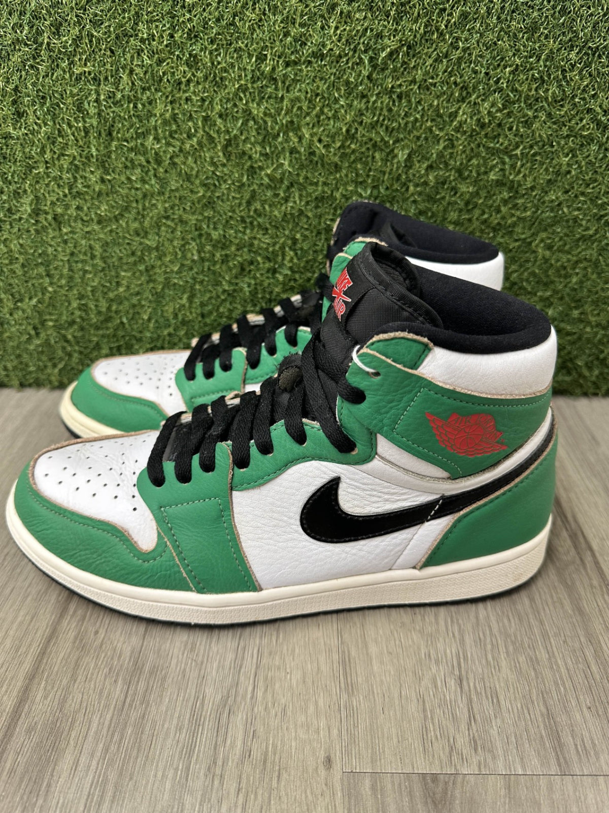 [USED B] Jordan 1 High Lucky Green (W) (2020) - 8.5 US (10 Women&#39;s)