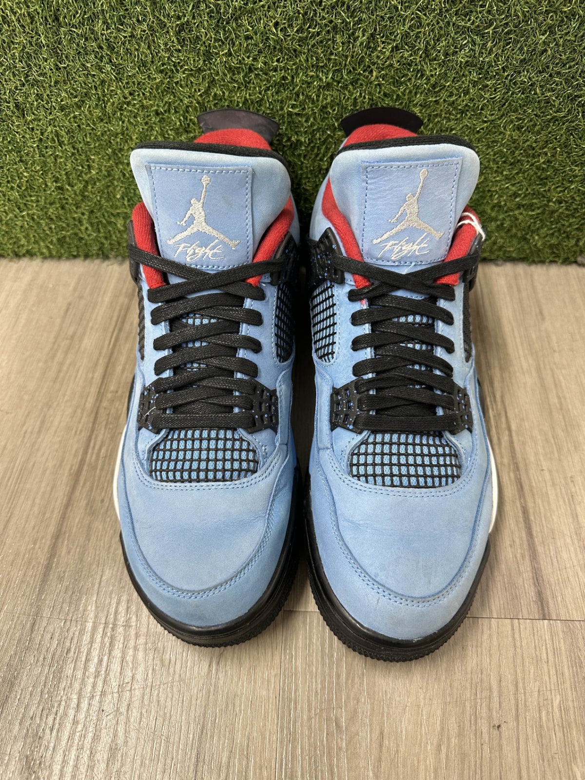 [USED B] Jordan 4 Retro x Travis Scott &#39;Cactus Jack&#39; (2018) - 9.5 US (11 Women’s)