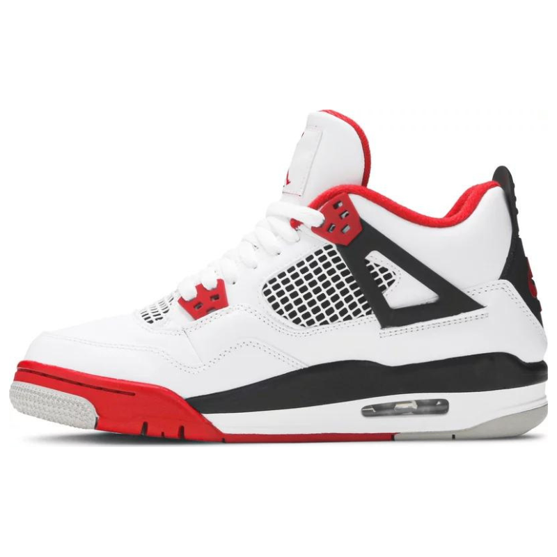 [USED A] Jordan 4 Retro Fire Red (GS) (2020) - 5.5Y (7 Women’s)