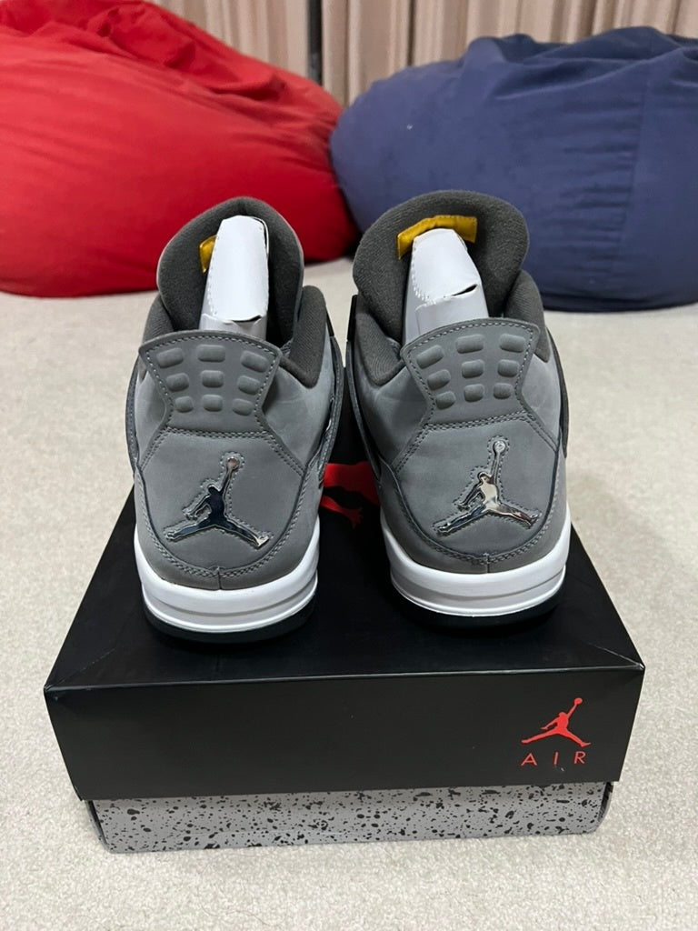 [USED A+] Jordan 4 Retro Cool Grey (2019) - 15 US (16.5 Women&#39;s)