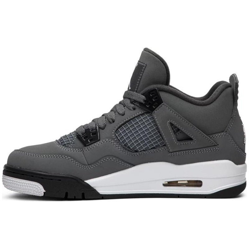 [USED A+] Jordan 4 Retro Cool Grey (2019) (GS) - 6Y (7.5 Women&#39;s)