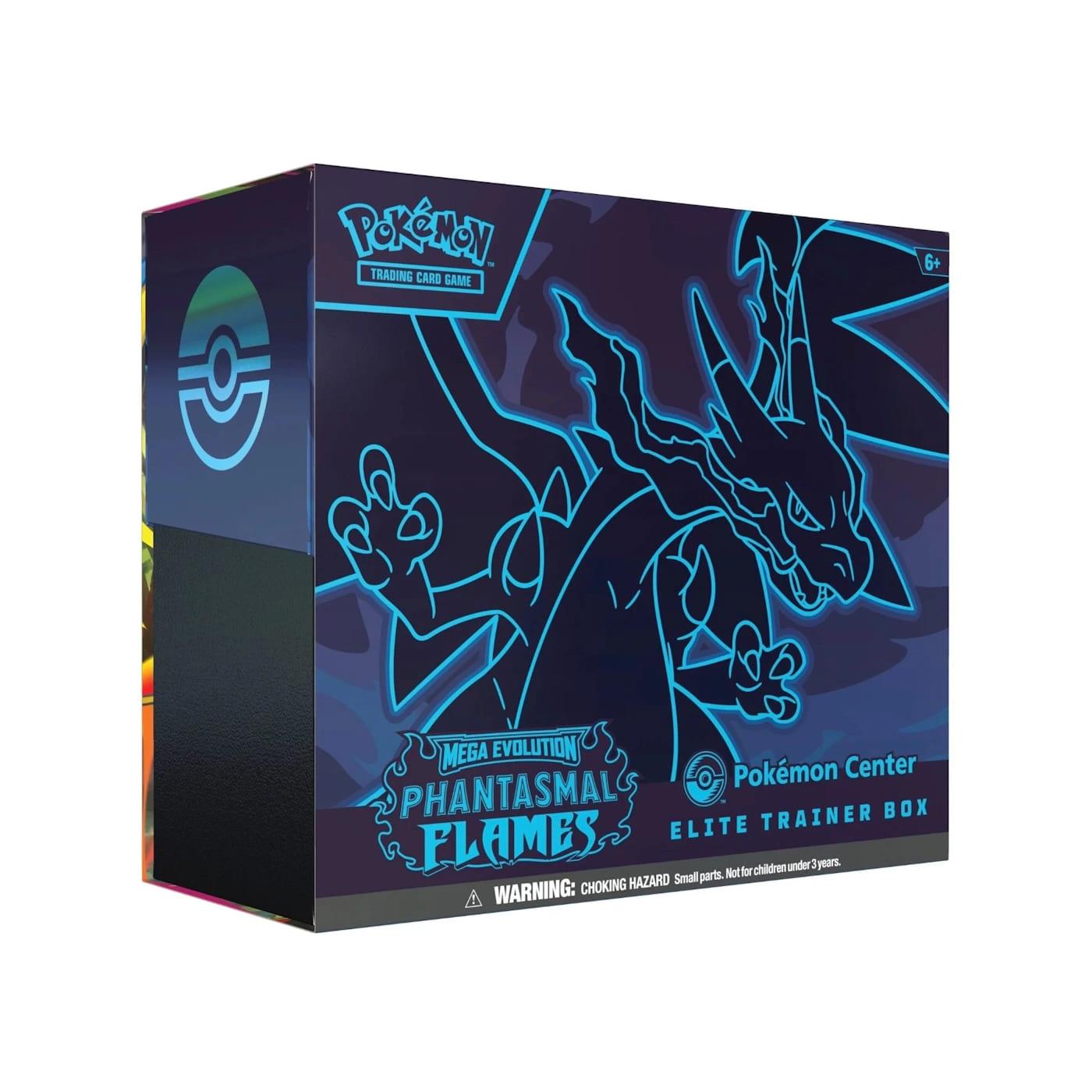 2025 Pokémon Mega Evolution Phantasmal Flames Pokemon Center Elite Trainer Box - Im Your Wardrobe