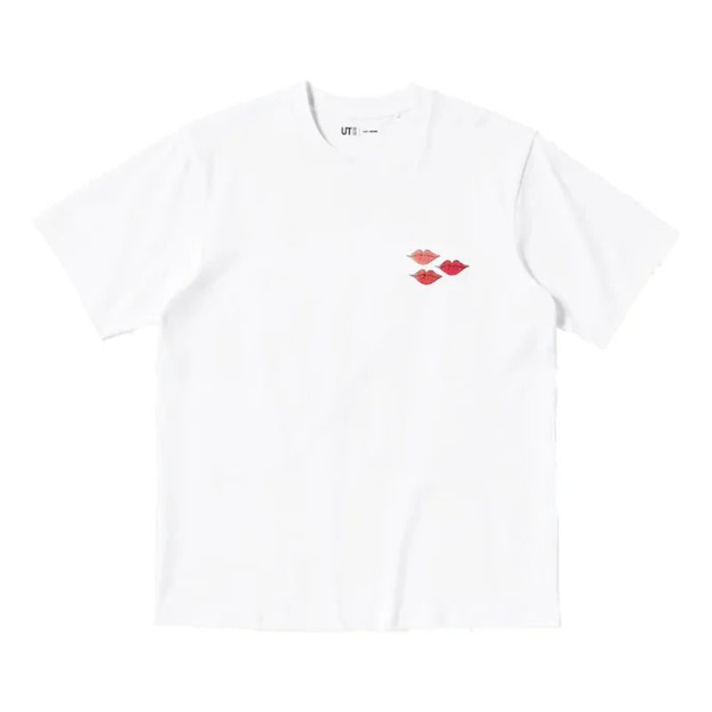 KAWS x Uniqlo Warhol T-Shirt (White/Pink)