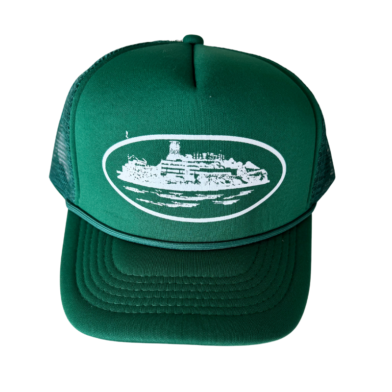 Corteiz - Alcatraz Premium Trucker (Green)