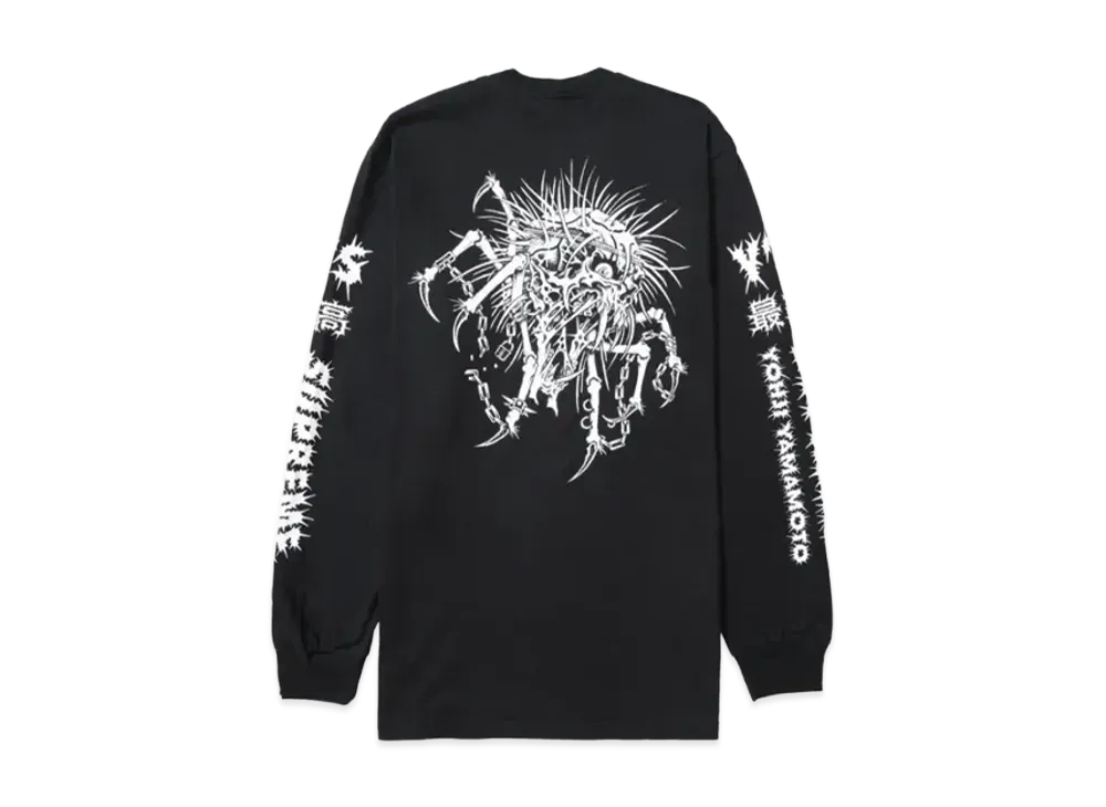 Supreme x Y's by Yohji Yamamoto L/S Tee Black