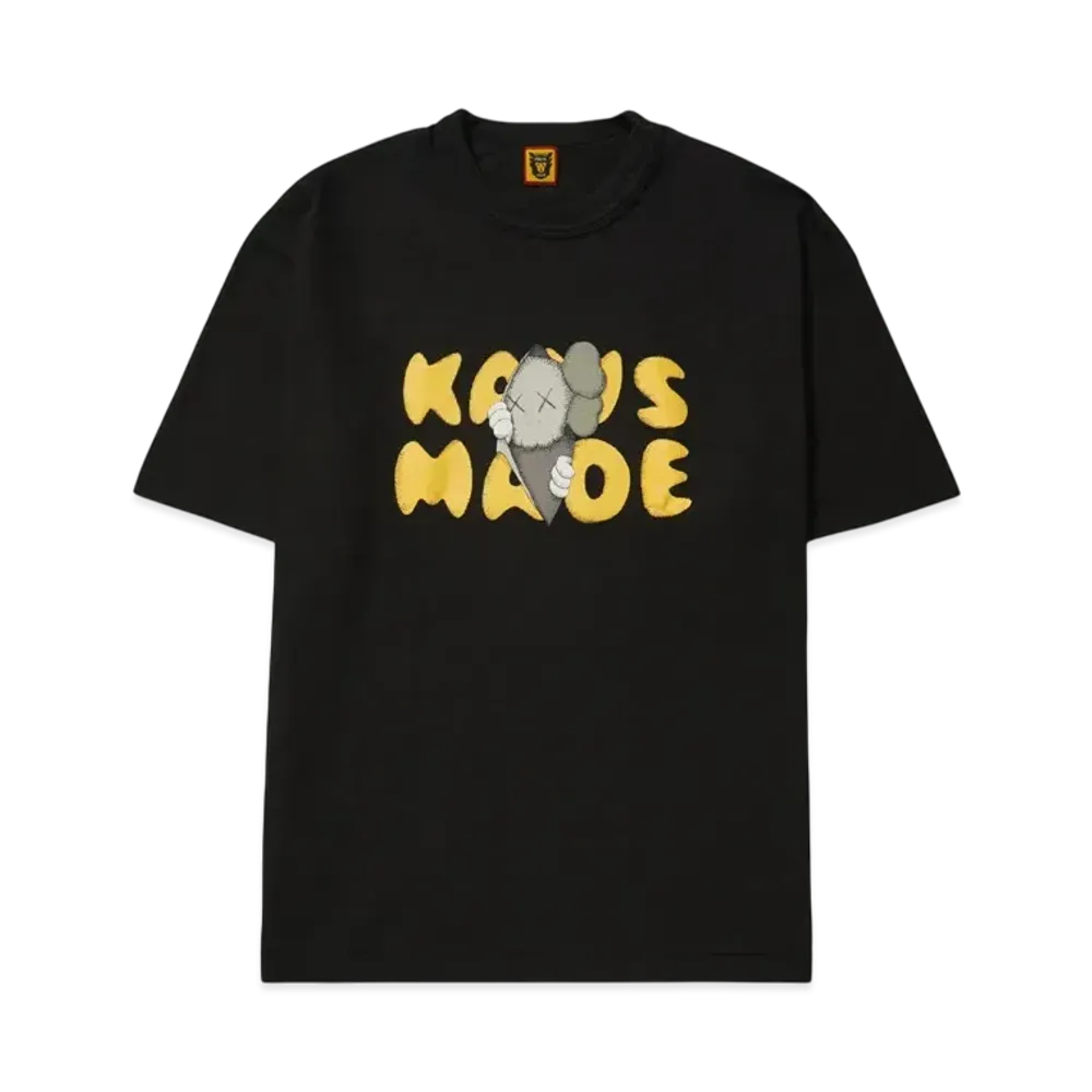 Human Made x KAWS Made Graphic T-Shirt #1 Black (Jul 2024)