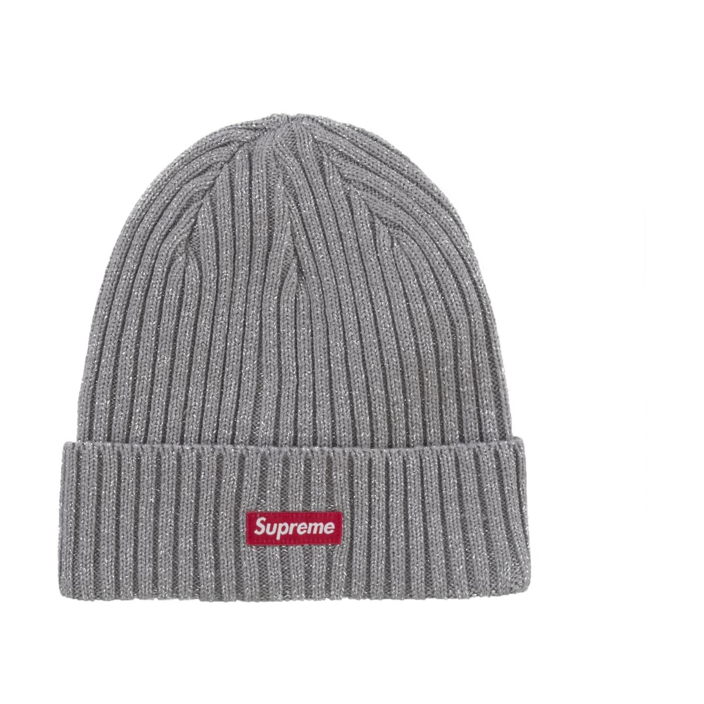 Supreme Overdyed Beanie (SS25) Metallic Silver