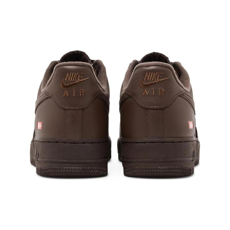 Nike Air Force 1 Low x Supreme - &#39;Box Logo&#39; (Baroque Brown)