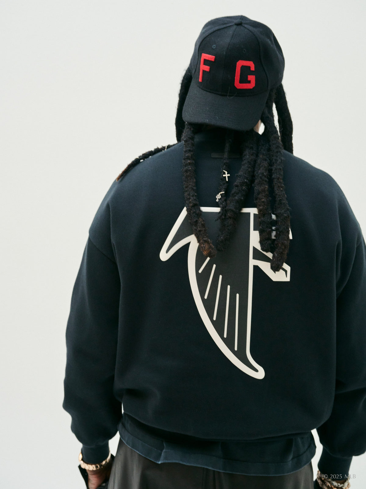 Fear of God Essentials Falcons Crewneck Black - Im Your Wardrobe