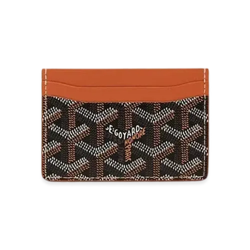 Goyard Saint Sulpice Card Holder Black/Tan - Im Your Wardrobe
